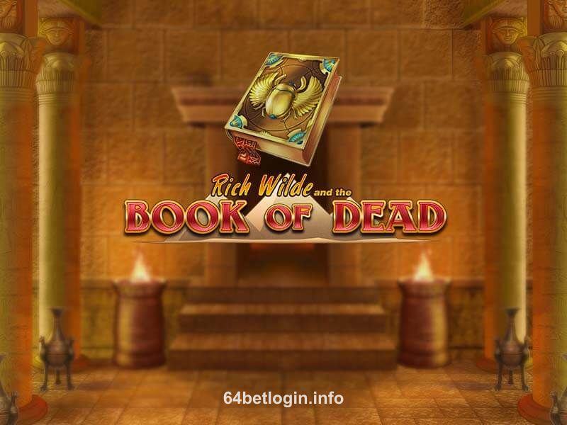 Imagem do jogo Book of Dead no 64bet